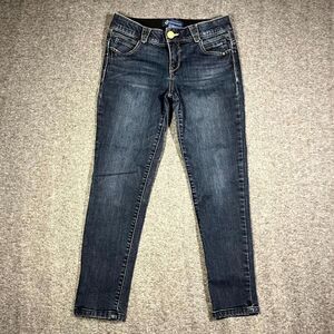 Democracy Womens AB Solution Technology Skinny Jeans 4 Dark Wash Shaping Stretch